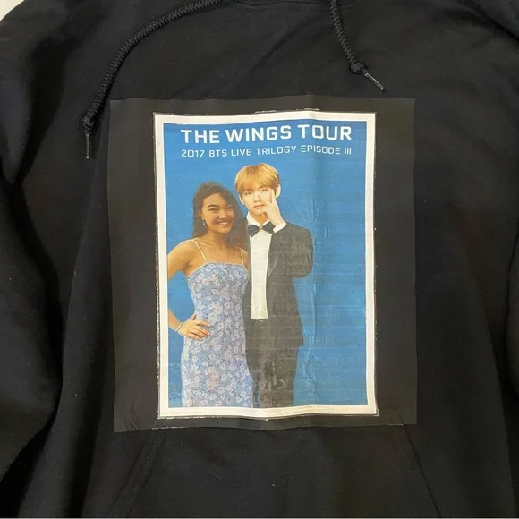 EXTREMELY RARE BTS THE WINGS TOUR HOODIE